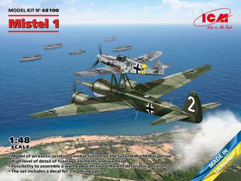 ICM 48100 Mistel 1 Avion composite allemand de la Seconde Guerre mondiale 1/48 