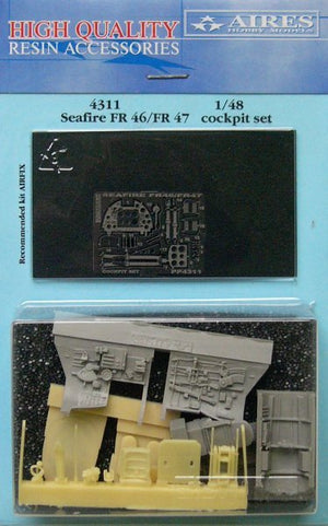 Ensemble de cockpit Aires 4311 Seafire FR 46/FR 47 au 1/48 Airfix