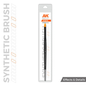 AK Interactive AKB016 AK BROSSE SYNTHÉTIQUE – FILBERT 6 – image 2