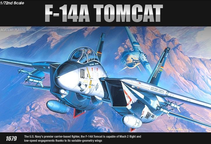 Maquette Academy 12471 F-14A Tomcat (1/72)