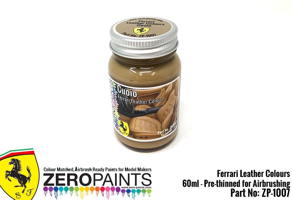 Peinture pour cuir Ferrari Cuoio Zero Paints ZP-1007CUOIO 60 ml