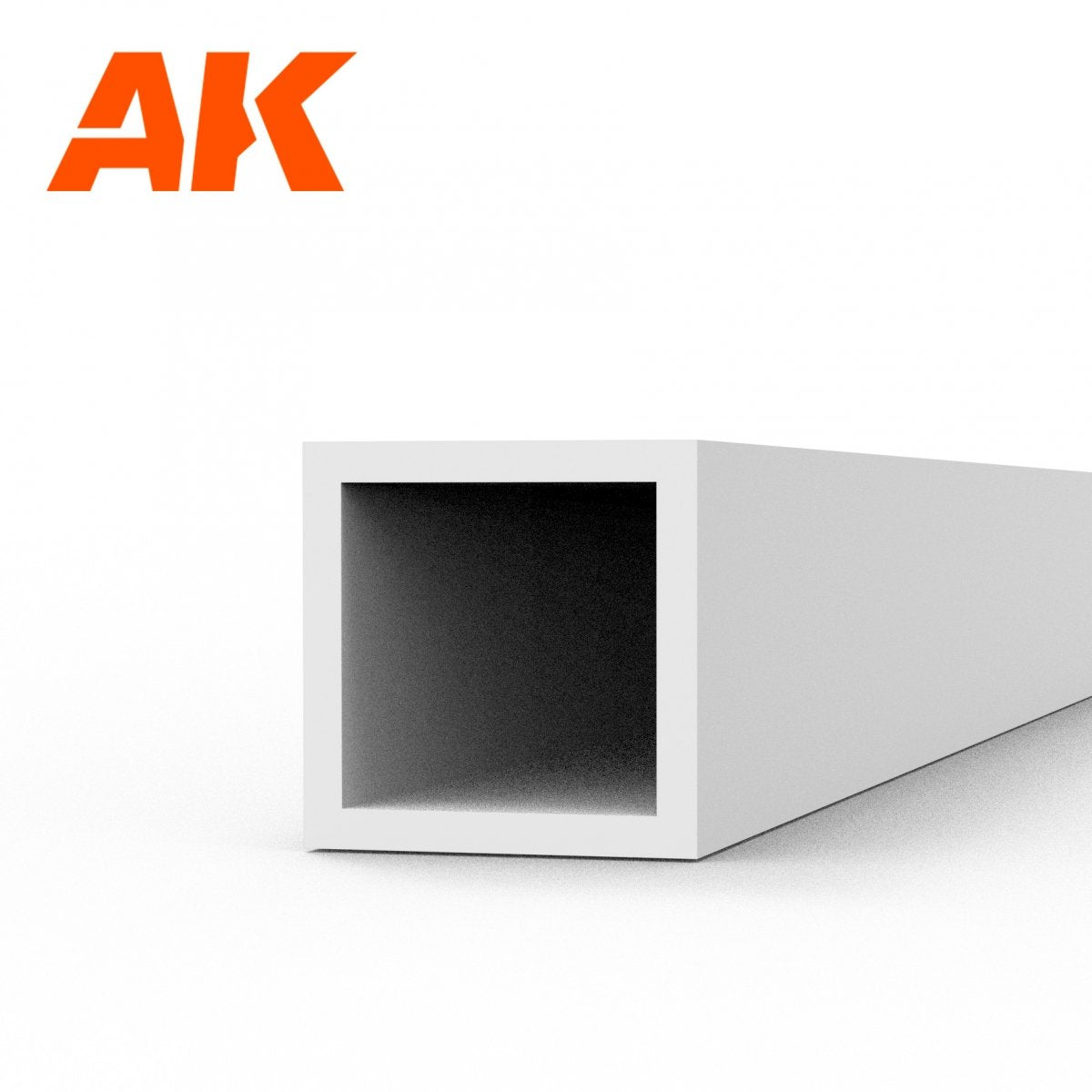 Tube creux carré AK Interactive AK6547 3,00 x 350 mm – Tube creux carré en styrène – (3 unités) – Bild 2