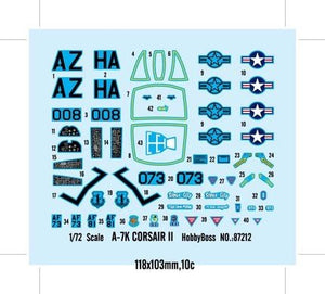 Hobby Boss 87212 A-7K CORSAIR II 1/72 – zdjęcie 2