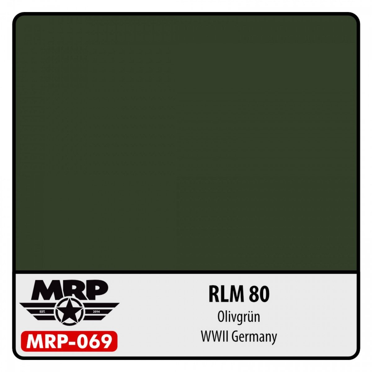 Peinture MR. Paint MRP-069 RLM 80 Olivgrun WWII Allemande 30 ml