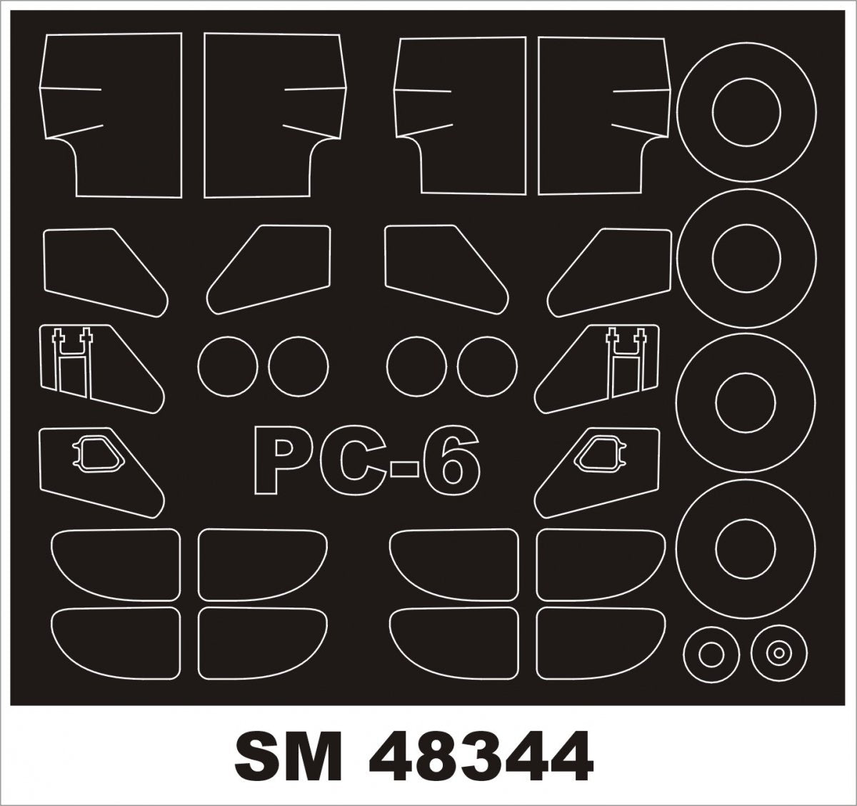 Montex SM48344 Pilatus PC-6/B1 RODEN