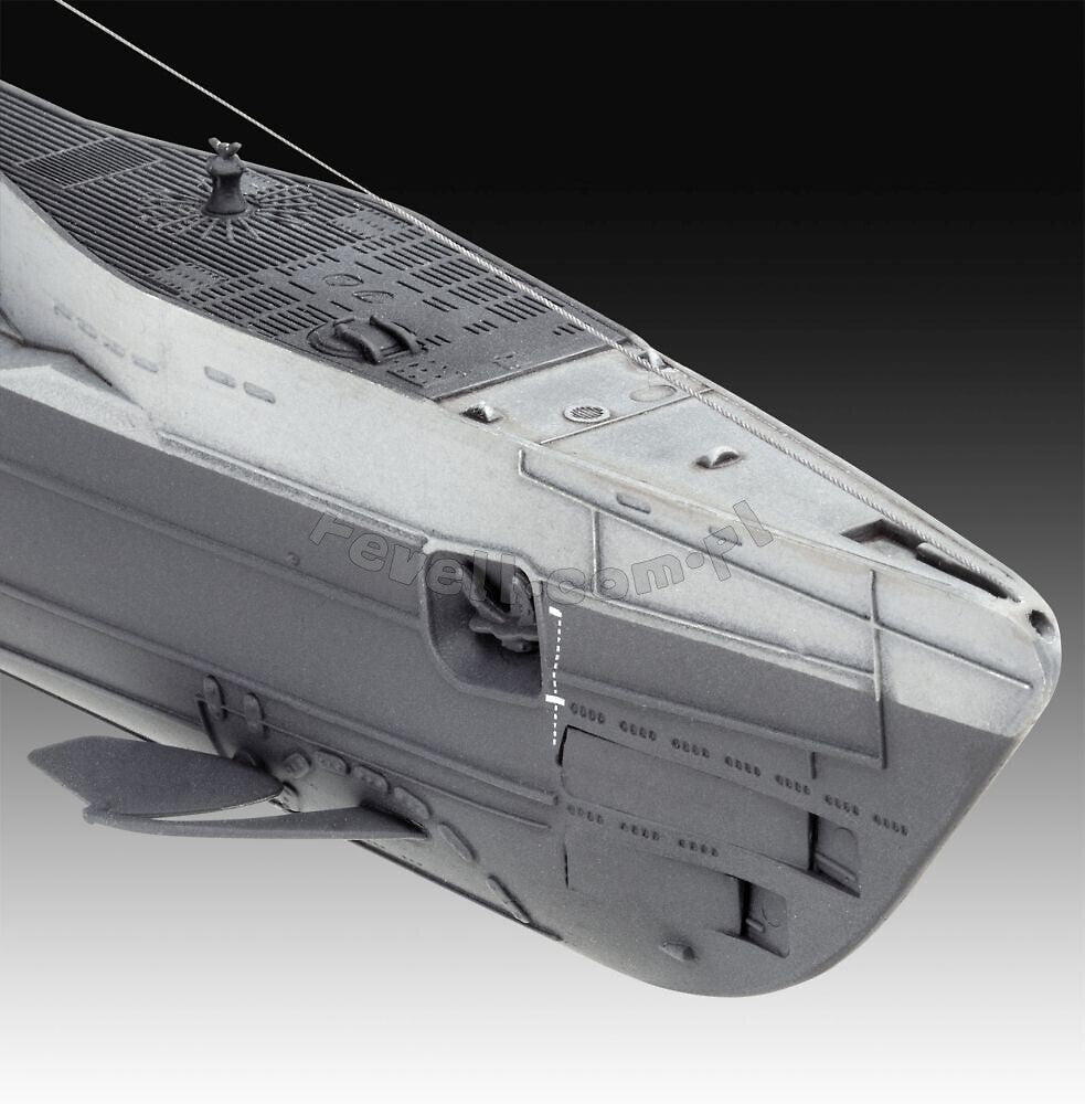 Revell 05167 Sous-marin allemand Type IX C/40 U190 1/144 – image 3