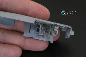 Intérieur imprimé en 3D et coloré sur papier décalcomanie Quinta Studio QD48102 A6M2 (pour kit Hasegawa) 1/48 – image 7
