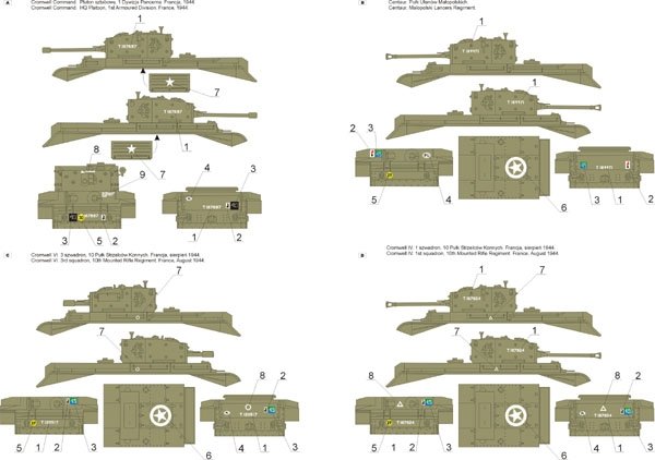 ToRo Modèle 35D17 - Chars Cromwell et Centaur en service en Pologne vol.2 1/35 – image 2