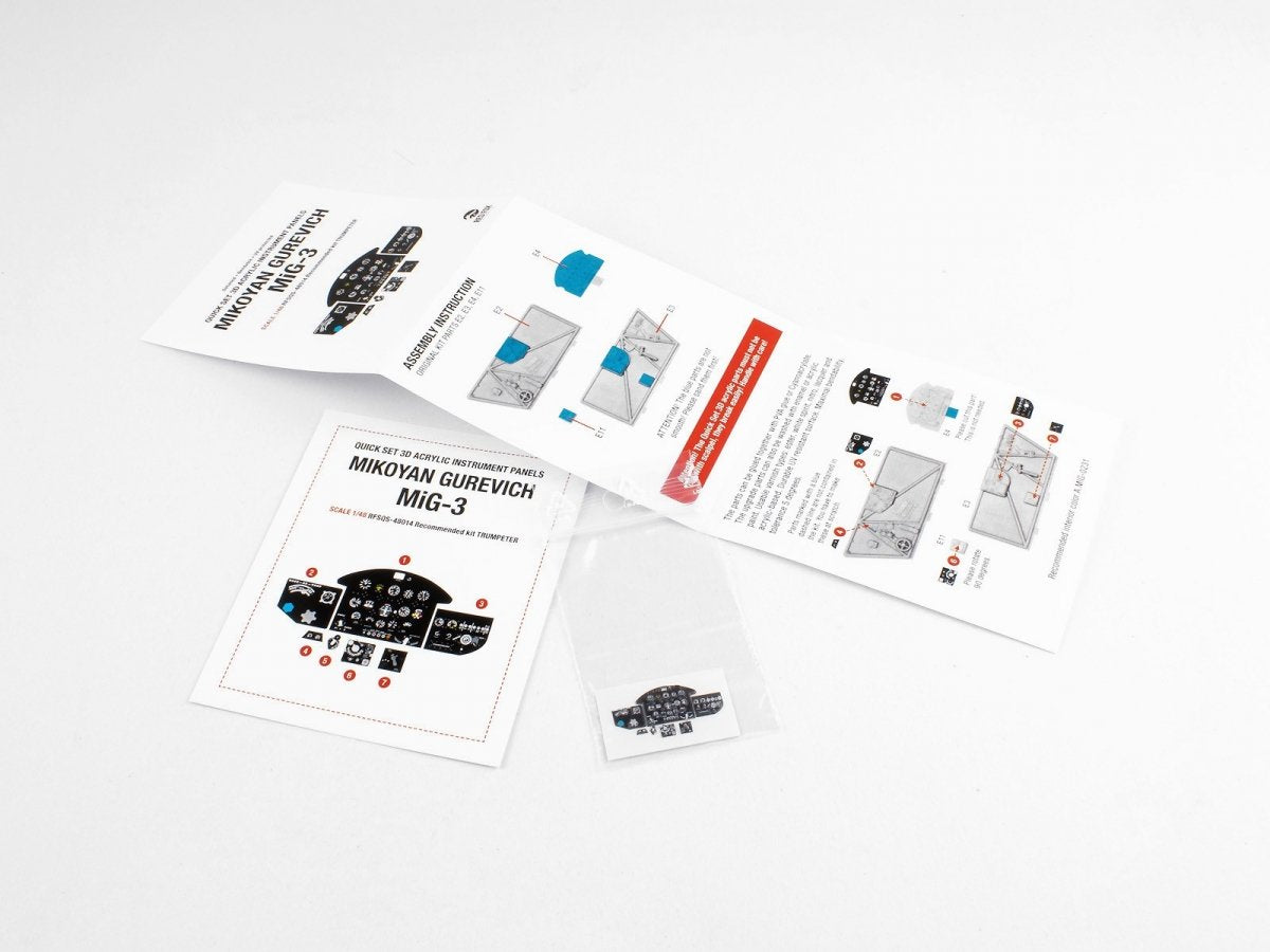 Red Fox Studio QS-48014 Mikoyan Gurevich MiG-3 1/48  – immagine 3