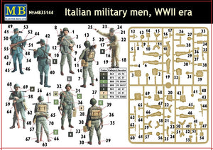 Master Box 35144 Soldats italiens Seconde Guerre mondiale 1/35  – image 5