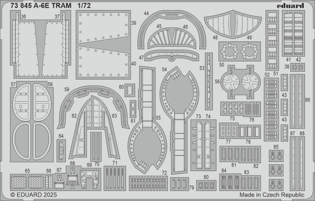 Eduard 73845 A-6E TRAMWAY TROMPETTE 1/72 – immagine 2