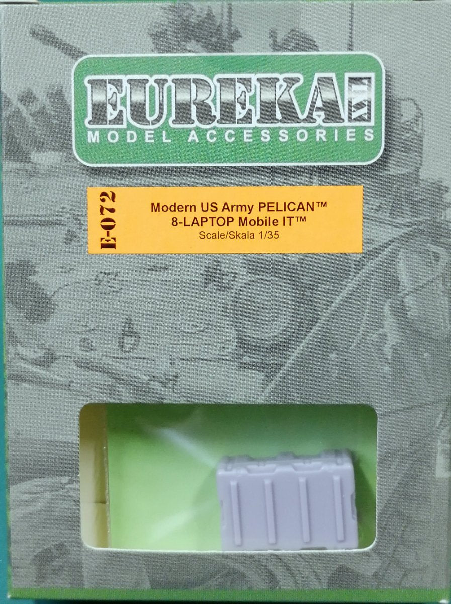 Eureka XXL E-072 Modern US Army PELICAN 8-LAPTOP Case, Mobile IT 1/35 – zdjęcie 2
