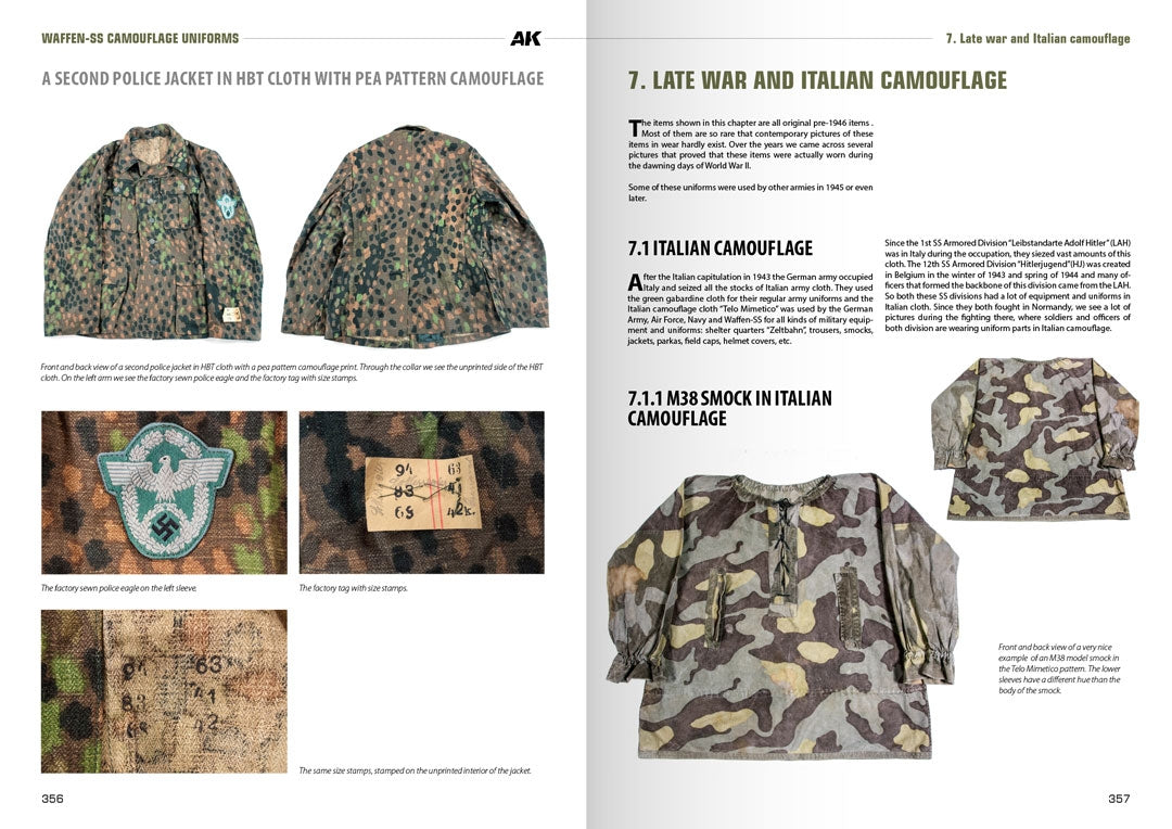 AK Interactive AK130008 UNIFORMES DE CAMOUFLAGE WAFFEN-SS PAR WERNER PALINCKX (Anglais)  – immagine 16