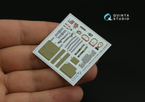 Intérieur imprimé en 3D et coloré sur papier décalcomanie Quinta Studio QD32106 A-6E Intruder (Trumpeter) 1/32 – Bild 5
