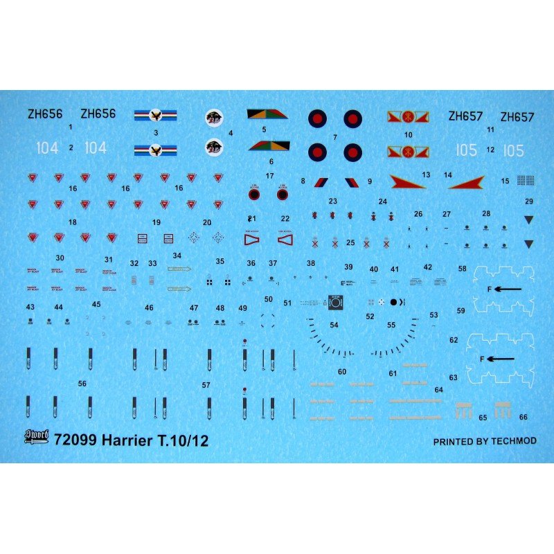 Sword 72099 Harrier T.10/12 1/72  – Bild 4