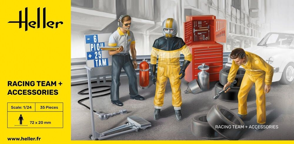 Heller 82750 Équipe de course et accessoires 1/24 – image 3