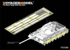 Maquette Voyager PEA386, chenilles MK2 pour char lourd britannique Conqueror MK.II (pour DRAGON 3555), échelle 1/35