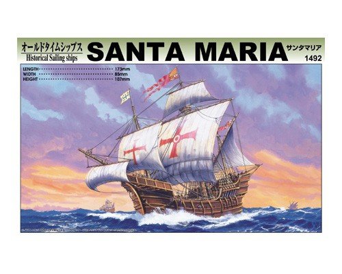Aoshima 04318 SANTA MARIA 1/350