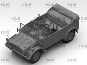 ICM 35503 sEPkw Kfz.70 avec Zwillingssockel 36 Véhicule militaire allemand de la Seconde Guerre mondiale 1/35 – immagine 3