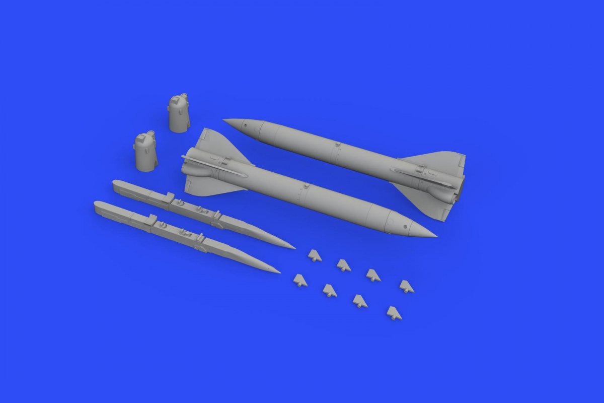 Missiles Kh-23M Eduard 648501 au 1/48