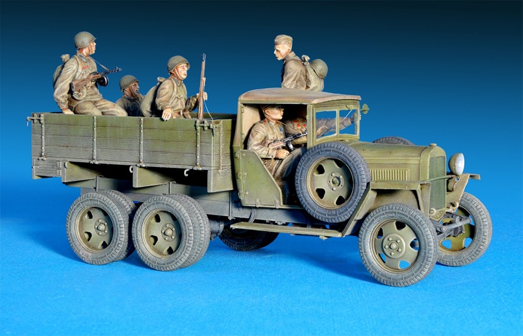 MiniArt 35173 GAZ-AAA Mod. 1941. CAMION CARGO SOVIÉTIQUE (1/35) – Bild 4