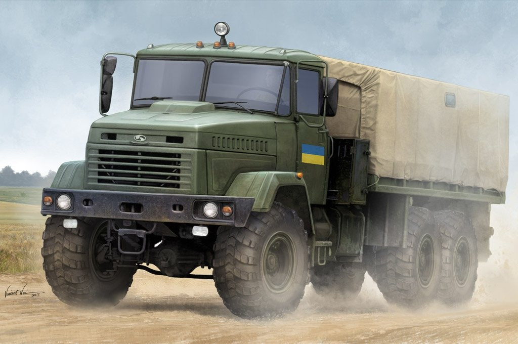 Hobby Boss 85512 Ukraine KrAZ-6322 « Soldat » Camion cargo 1/35