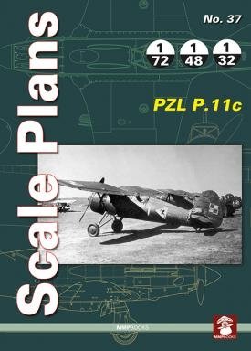 MMP Books 81517 Plans à l'échelle n° 37 PZL P.11c EN