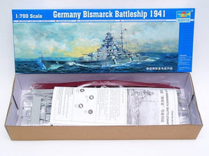 Trumpeter 05711 Allemagne Cuirassé Bismarck 1941 1/700 – Bild 10