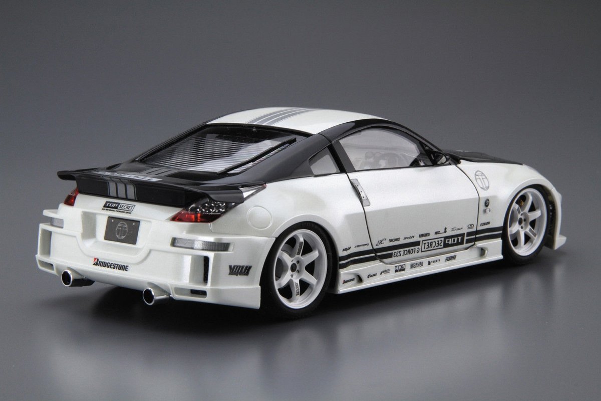 Aoshima 05364 Nissan Z33 Fairlady Z &amp;#39;05 Top Secret 1/24  – image 2