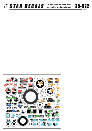 Star Decals 35-922 Blindés alliés à Cassino n° 1 1/35 – image 2