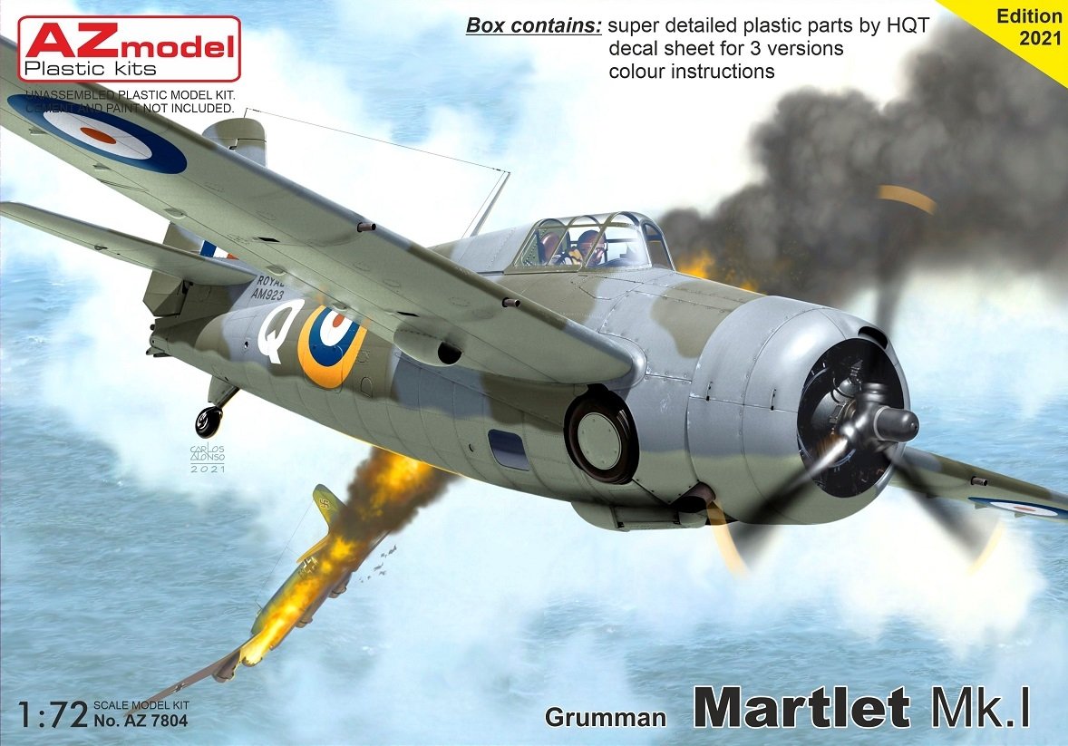 AZ Modèle AZ7804 Martlet Mk.I 1/72 