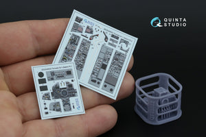 Quinta Studio QDS+48520 Tornado Gr.1 Intérieur coloré imprimé en 3D sur papier décalcomanie (Italeri) (petite version) (avec pièces en résine imprimées en 3D) 1/48 – image 2