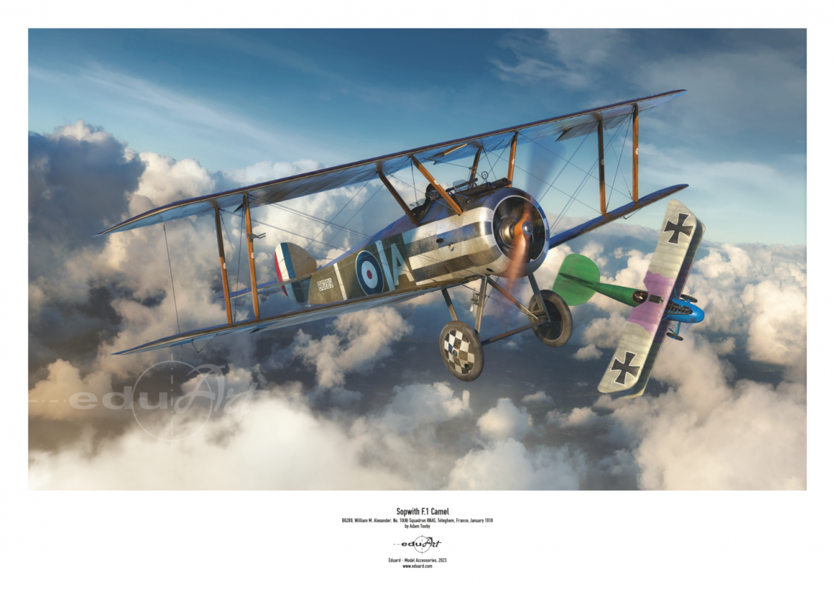 Eduard 8486 Sopwith F.1 Camel (Clerget) 1/48 – Bild 2