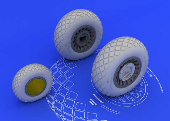 Roues Eduard 632014 B-25H/J 1/32 HK MODELS