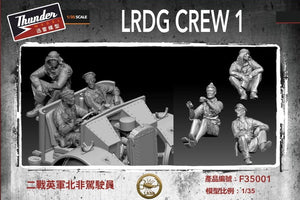 Maquette Thunder F35001 LRDG Équipage 1 1/35