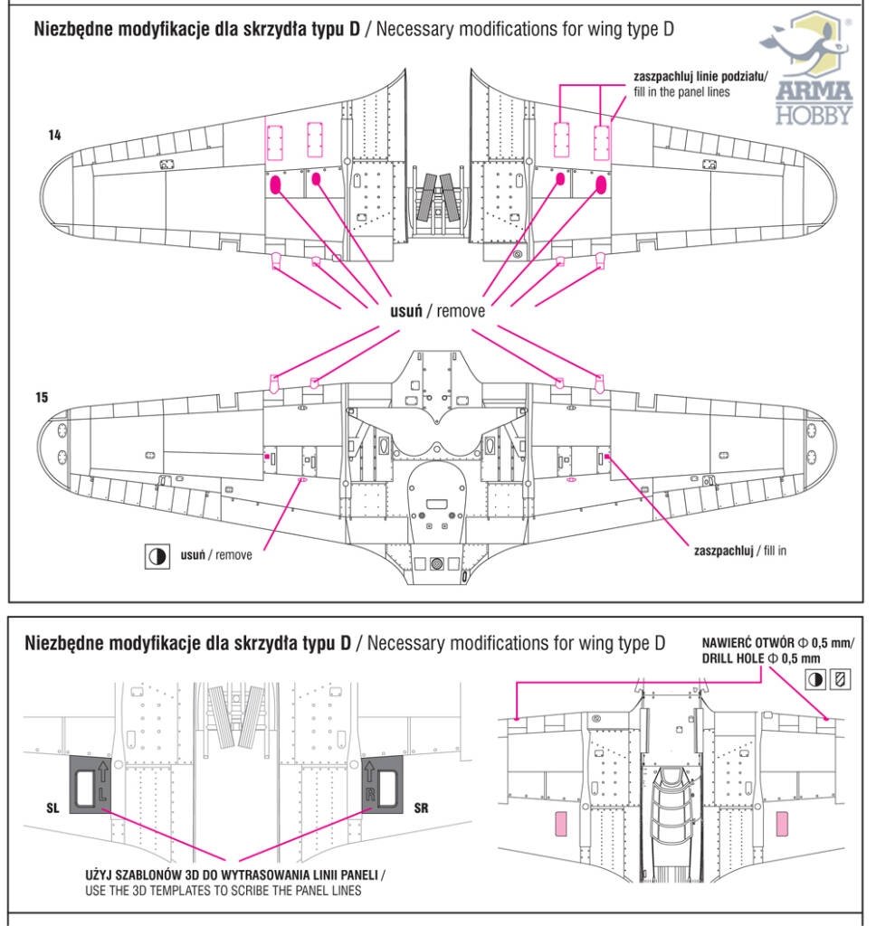 Arma Hobby 70062 Hurricane Mk II D 1/72 – image 9