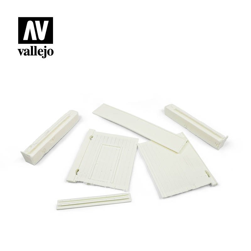 Porte en bois Vallejo SC006 1/35  – Bild 2