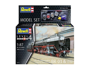 Revell 62172 Schnellzuglok BR01 avec Tender 2&amp;#39;2&amp;#39; T32 Model Set (H0) 1/87