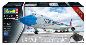 Revell 03836 Boeing 747-8F Cargolux &amp;quot;Masque&amp;quot; 1/144