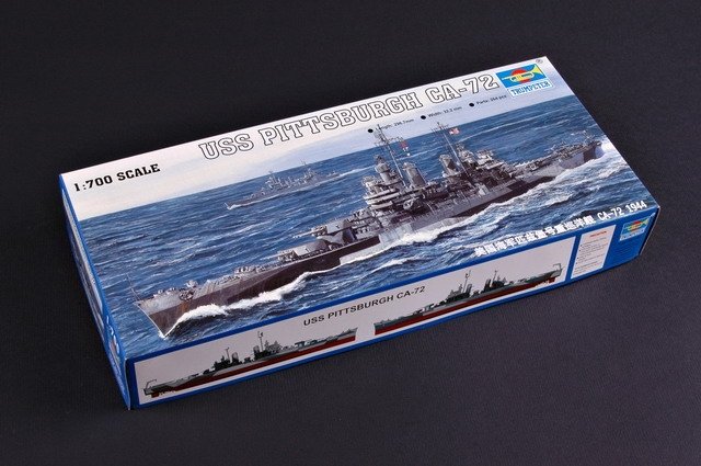 Trumpeter 05726 USS PITTSBURGH CA-72 1/700 – image 2