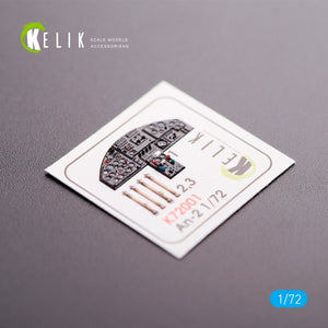 KELIK K72001 AN-2 COLT DÉCALCOMANIES 3D INTÉRIEURES POUR MAQUETTE TRUMPETER 1/72 – image 3