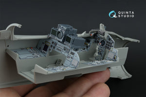 Intérieur imprimé en 3D et coloré sur papier décalcomanie (Italeri) de la Quinta Studio QD+32229 Tornado IDS (avec pièces en résine imprimées en 3D) à l&amp;#39;échelle 1/32 – immagine 12