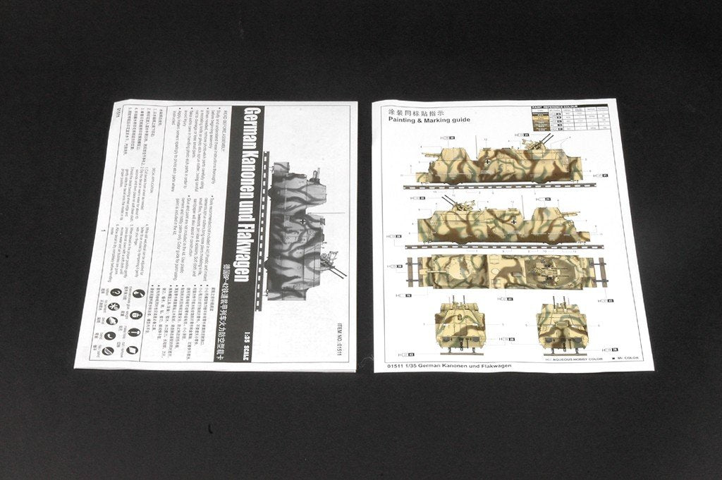Trumpeter 01511 Kanonen et Flakwagen allemands (1/35) – immagine 2