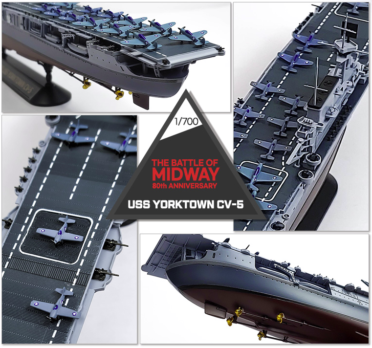 Maquette Academy 14229 USS Yorktown CV-5 (Sortie : mars 2022) 1/700 – image 5