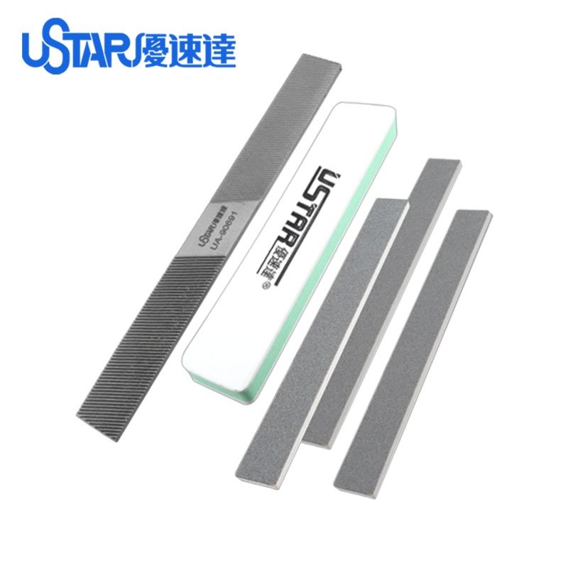 U-Star UA-90691 Lime multi-tailles / Ensemble de limes de différents grains