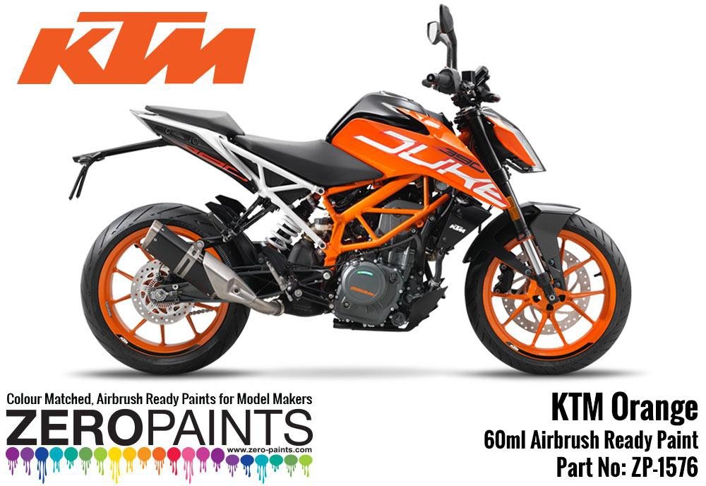 Peinture orange KTM Zero Paints ZP-1576, 30 ml