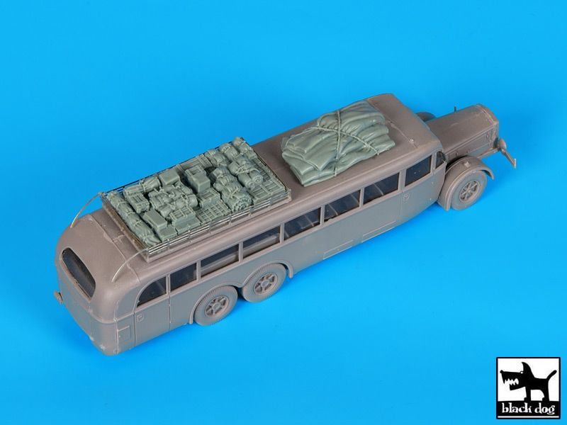 Ensemble d&amp;#39;accessoires Black Dog T72106 Voman Omnibus 7 ou 660 pour Roden 1/72 – immagine 3