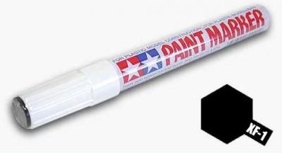 Tamiya 89301 Black Paint Marker (XF-1 Flat)