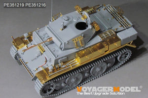 Voyager modèle PE351219 WWII allemand PzKpfw.II.Ausf.L Luch version tardive de base (pour Border BT-018) 1/35 – Bild 2