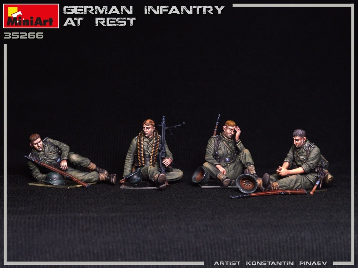 MiniArt 35266 INFANTERIE ALLEMANDE AU REPOS 1/35 – image 2